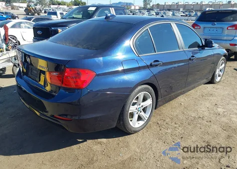 2014 BMW 320I z USA, uszkodzony, nr VIN WBA3B1G50ENS79309